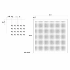 Dalle De Plafond GYPTONE ACTIV'AIR POINT 11 -Meilleur Outillage Magasin gyptoneactivairpoint11 778567 1