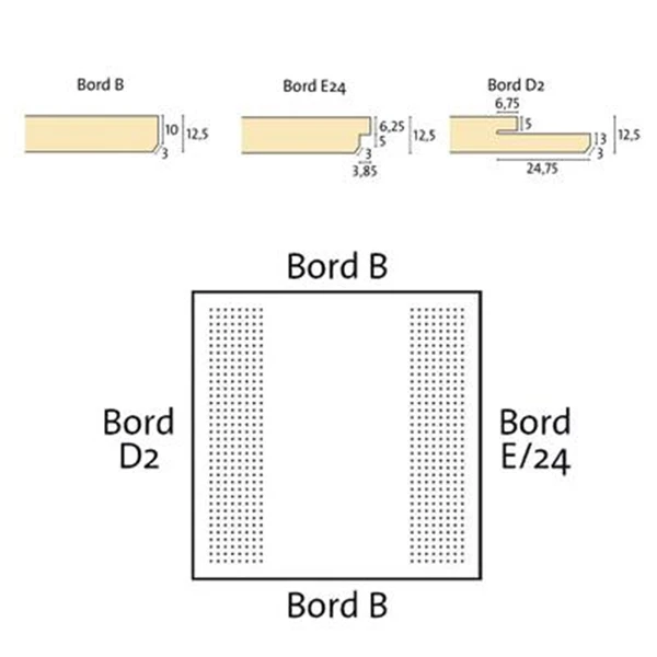 Dalle De Plafond GYPTONE ACTIV'AIR POINT 11 D2 1 Dalle De Plafond GYPTONE ACTIV'AIR POINT 11 D2