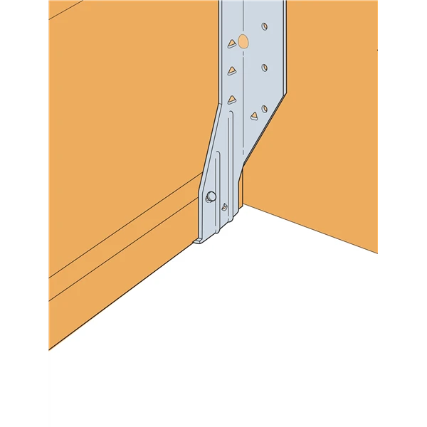 Étrier IUSE à Brides Latérales Acier Galvanisé Hauteur 399 Mm Largeur 92 Mm 3 Étrier IUSE à Brides Latérales Acier Galvanisé Hauteur 399 Mm Largeur 92 Mm – Image 3