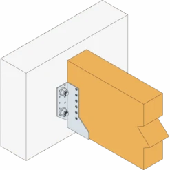 Sabot à Ailes Extérieures SAEL - Largeur 120 Mm - Hauteur 440 Mm - Épaisseur 2 Mm 9 Sabot à Ailes Extérieures SAEL - Largeur 120 Mm - Hauteur 440 Mm - Épaisseur 2 Mm -Meilleur Outillage Magasin hd c sae380 instill ill instld sae wood to concrete eu fr cn step02 png