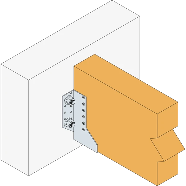 Sabot à Ailes Extérieures SAEL - Largeur 120 Mm - Hauteur 440 Mm - Épaisseur 2 Mm 5 Sabot à Ailes Extérieures SAEL - Largeur 120 Mm - Hauteur 440 Mm - Épaisseur 2 Mm – Image 5