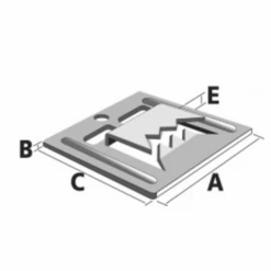Crochet CLIP Pour Lambris Bois 24x0.4x24 Mm épaisseur 3 Mm 250 Pièces Simpson Strong-Tie CLIP3/250 Simpson-Strong-Tie 8 Crochet CLIP Pour Lambris Bois 24x0.4x24 Mm épaisseur 3 Mm 250 Pièces Simpson Strong-Tie CLIP3/250 Simpson-Strong-Tie -Meilleur Outillage Magasin imageproduct306952 2