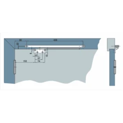 Limiteur D’ouverture Avec Glissière Patte équerre Argent Groom 693801