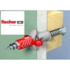 Cheville DUO POWER 8 X 65mm Pour Tous Types De Matériaux - Avec Vis - Boîte De 4 Fischer 537664