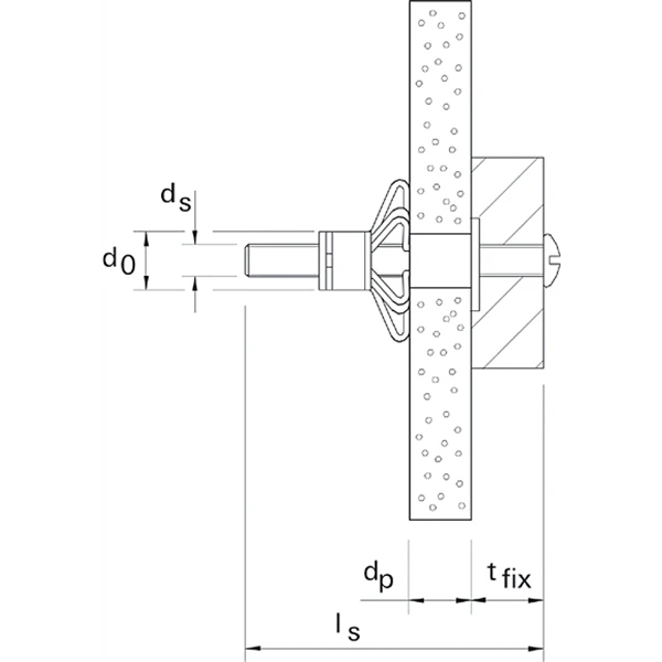 Cheville Métallique Corps Creux Fischer HM Sans Vis 4 X 32 Mm 26228 1 Cheville Métallique Corps Creux Fischer HM Sans Vis 4 X 32 Mm 26228