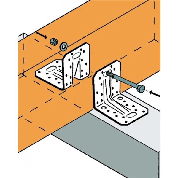 Équerre Renforcée En Acier Galvanisé Simpson Strong-Tie ACRL10520 3 Équerre Renforcée En Acier Galvanisé Simpson Strong-Tie ACRL10520 – Image 3