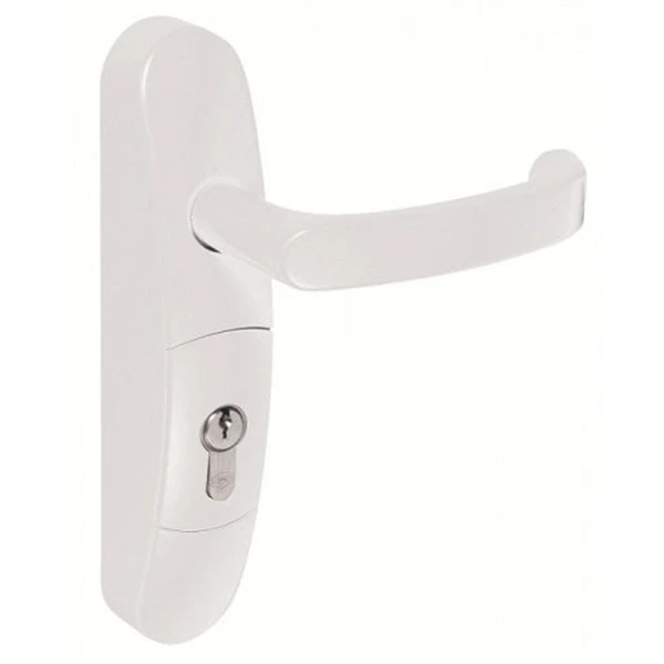 Ensemble Extérieur Béquille Réversible Débrayable à Clé Prisonnière Noir 1 Ensemble Extérieur Béquille Réversible Débrayable à Clé Prisonnière Noir