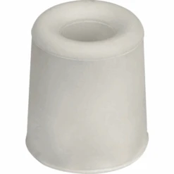 Butoir Caoutchouc Blanc Fixation Murale Diamètre 20 Mm Hauteur 9 Mm
