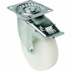 Roulette Sur Platine Pivotante Avec Frein - 200 Mm - 300 Kg