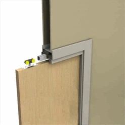 Kit D'habillage Pour Porte En Bois Coulissante Entre-cloisons - SAF-INSIDE789F Mantion - Porte De 40 Mm Maxi