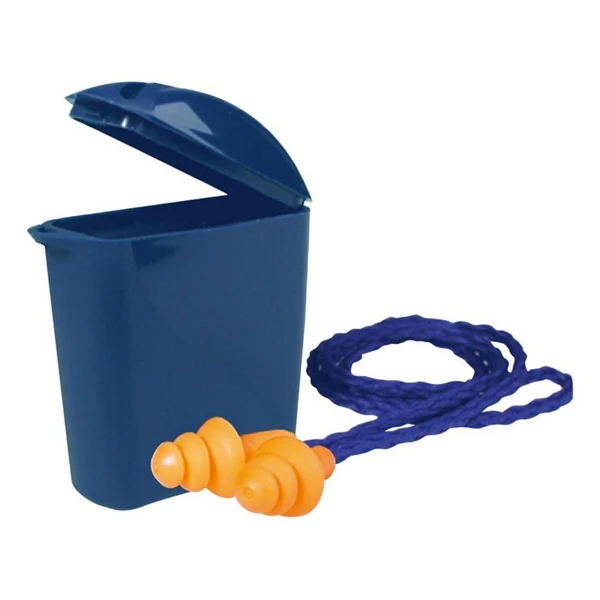 50 Paires De Bouchons D'oreilles Réutilisable Avec Cordon : 3M K1271 1 50 Paires De Bouchons D'oreilles Réutilisable Avec Cordon : 3M K1271