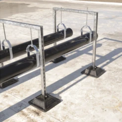 Support En H Sans Rail Erico Pour Climatiseur Ou Chauffage -Meilleur Outillage Magasin kit pour b c3 a2ti en h erico charge statique 6 670 n hauteur 117 mm poly c3 a9thyl c3 a8ne 1