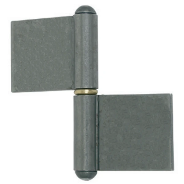 Paumelle Grille Profilée Lame Longue Acier Brut Bague Laiton 120 Mm 1 Paumelle Grille Profilée Lame Longue Acier Brut Bague Laiton 120 Mm