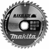 Lame Scie Circulaire Bois TCT Makblade Makita Diamètre 216x30mm 40 Dents