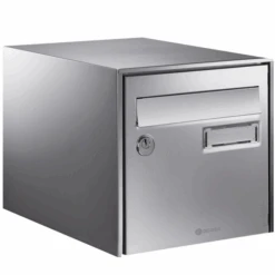 Boîte Aux Lettres Decayeux Loft Inox Double Face Goulotte Antivol 125250