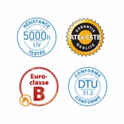 Pare-pluie Delta Fassade Claire-voie Et Bardages Ajourés 02202087 -Meilleur Outillage Magasin logo