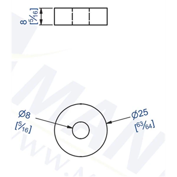 Entretoise Pour Fixation De Profil 11121 Et 11122 : Mantion 11123 2 Entretoise Pour Fixation De Profil 11121 Et 11122 : Mantion 11123 – Image 2