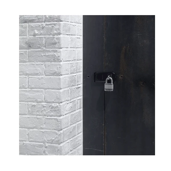 Master Lock Porte Cadenas En Fonte D'acier Zingué MasterLock Avec Oeillet - 140 Mm 2 Master Lock Porte Cadenas En Fonte D'acier Zingué MasterLock Avec Oeillet - 140 Mm – Image 2