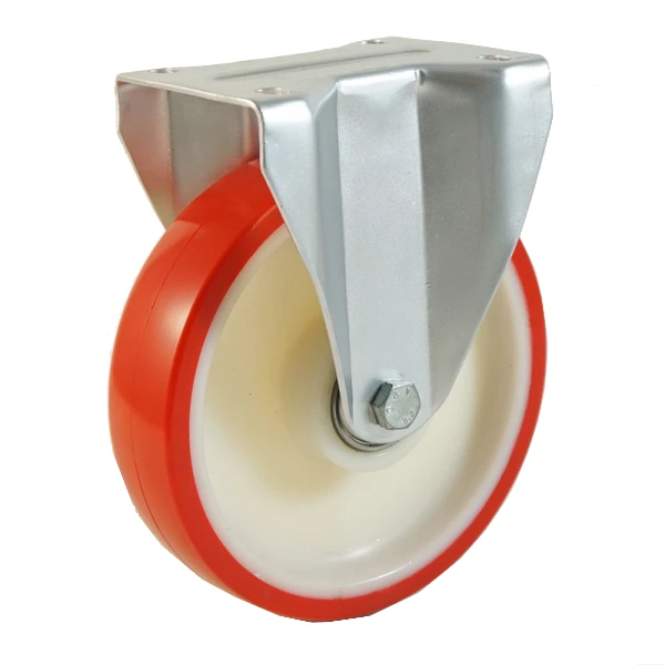 Roulette Fixe En Polyuréthane Sur Jante Polyamide Avec Chape En Acier - Diamètre 100 Mm PRODIF-SOMEC 023148 1 Roulette Fixe En Polyuréthane Sur Jante Polyamide Avec Chape En Acier - Diamètre 100 Mm PRODIF-SOMEC 023148