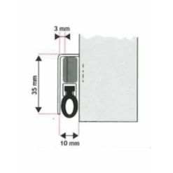 Plinthe Klomatic Prestige Blanc 0.93 M : Ets Jean Jourjon 045543 -Meilleur Outillage Magasin p147848 pic2 1
