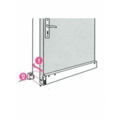 Plinthe Klomatic Prestige Blanc 0.93 M : Ets Jean Jourjon 045543 -Meilleur Outillage Magasin p147848 pic3 1