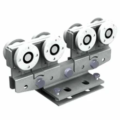 Monture à 8 Galets 9968N Pour Portail En Porte à Faux Mantion - Lot De 2