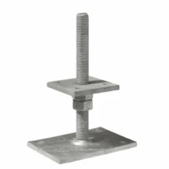 Pied De Poteau Réglable De 40 à 180 Mm Platine 80 X 80 Mm -Meilleur Outillage Magasin p180876