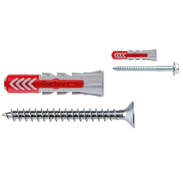 Cheville DUO POWER 10 X 80mm Avec Vis Fischer 538247 1 Cheville DUO POWER 10 X 80mm Avec Vis Fischer 538247