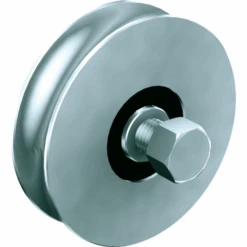 Galet Rond Pour Portail Coulissant Diamètre 98 Mm Mantion - Lot De 2