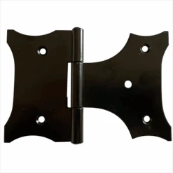 Charnière Intermédiaire Broche Sertie CQFD Percée 55x75x93mm Acier Noir