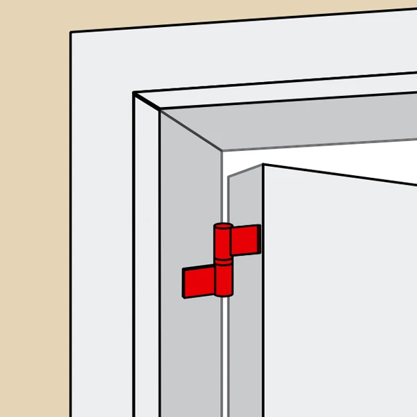 Paumelle Grille Profilée Lame Longue Acier Brut Bague Laiton 120 Mm 2 Paumelle Grille Profilée Lame Longue Acier Brut Bague Laiton 120 Mm – Image 2
