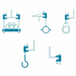 Pinces D'ancrage ERICO Fonte Poutrelles Standards 13-26 Mm - 80 Pièces -Meilleur Outillage Magasin pince ancrage erico 13 264