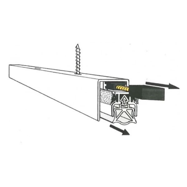 Plinthe Automatique Encastrable Isophonique 86 KEB Klobruit 1,03 M 2 Plinthe Automatique Encastrable Isophonique 86 KEB Klobruit 1,03 M – Image 2