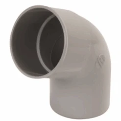 Coude Nicoll Pour Tube De Descente Cylindrique Ø 80 Mm - Angle 67°30 - Mâle/Femelle - Techtan - Sable