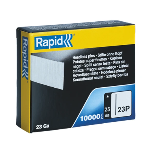 Pointe Super Finette 23P Rapid Ga- Longueur 25 Mm - Boîte De 10000 2 Pointe Super Finette 23P Rapid Ga- Longueur 25 Mm - Boîte De 10000 – Image 2