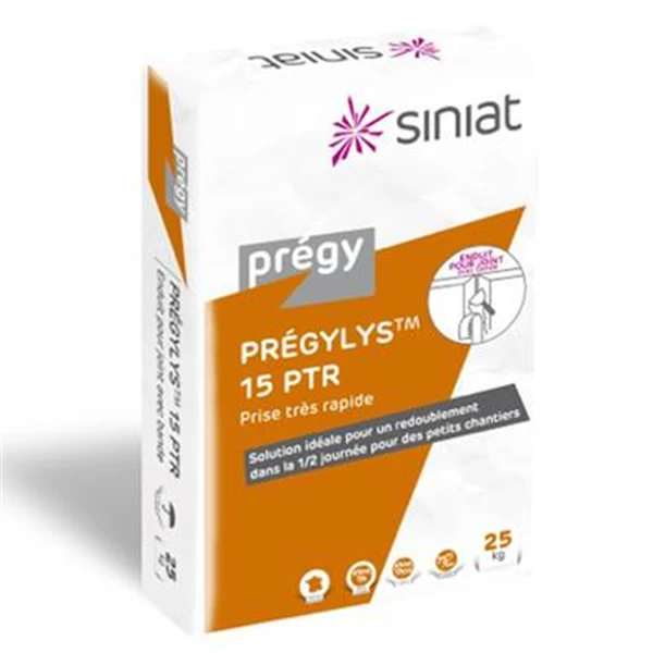 Enduit PRÉGYLYS 15 PTR 1 Enduit PRÉGYLYS 15 PTR