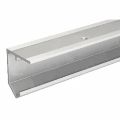 Rail Aluminium Simple Voie Mantion Tubel Porte De Placard - 194 Cm