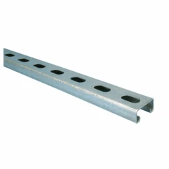 Rail De Montage Profil C Prégalvanisé Trous Oblongs Erico 41x21 Mm 3 M -Meilleur Outillage Magasin rail montage profil c pregalvanise avec trous oblongs erico 41 21mm 1