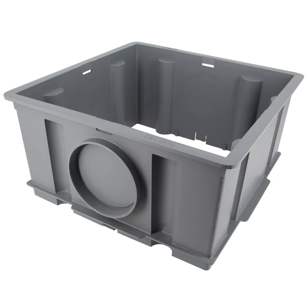 Rehausse Nicoll RETETX Pour Regard - Ø 100 Mm - 30 X 30 CM X 15 CM 1 Rehausse Nicoll RETETX Pour Regard - Ø 100 Mm - 30 X 30 CM X 15 CM