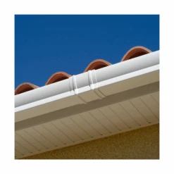 Angle Extérieur MEP RVAEP Pour Gouttière La Réversible - PVC Blanc -Meilleur Outillage Magasin reversible2 1