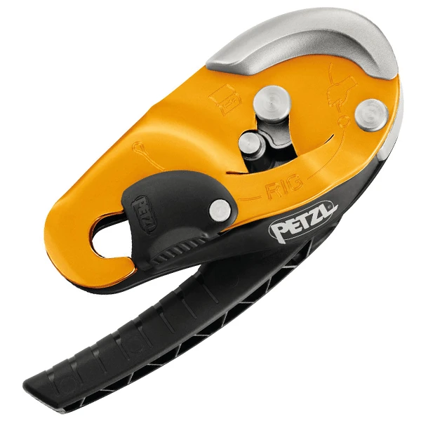 Descendeur Petzl RIG Autofreinant Compact Jaune : D021AA00 1 Descendeur Petzl RIG Autofreinant Compact Jaune : D021AA00
