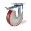 Roulette à Platine Pivotante Avec Frein - 125 Mm - 200 Kg