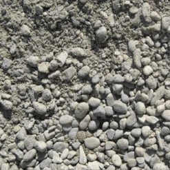 Sable-gravier Alluvionnaire Roulé Lavé 0/20 Mm Godet 0,25 M³