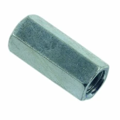 Manchon Hexagonal Pour Tige Filetée - Acier Zingué - M12 X 30 Mm - Boîte De 100