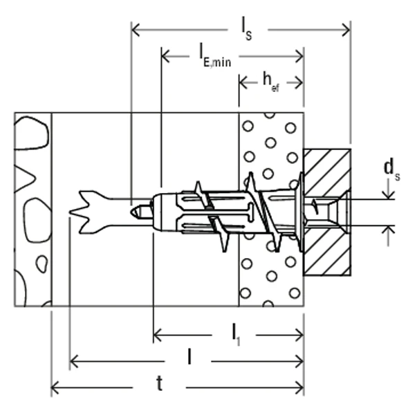 Cheville Autoforeuse Pour Plaques De Plâtre Avec Vis Tête Ronde - DuoBlade Fischer - 44 Mm - Boîte De 10 546756 2 Cheville Autoforeuse Pour Plaques De Plâtre Avec Vis Tête Ronde - DuoBlade Fischer - 44 Mm - Boîte De 10 546756 – Image 2