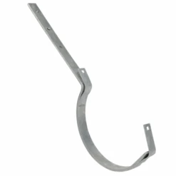 Crochet Pour Gouttières 1/2 Rondes Perpignan - Pose Chevron - Développé 33 Cm - Tige 25 Cm