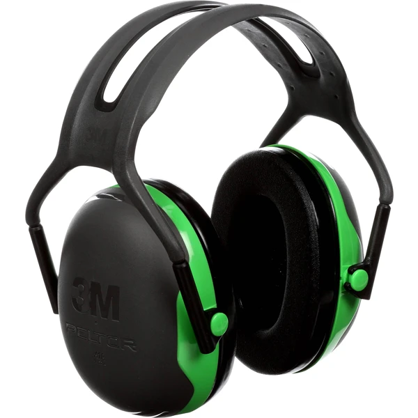Casque Antibruit 3M Peltor X1A SNR 27 DB Coloris Vert PX1A000M 2 Casque Antibruit 3M Peltor X1A SNR 27 DB Coloris Vert PX1A000M – Image 2