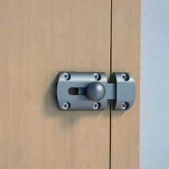 Verrou De Meuble Targette Alliage Nickelé - Longueur 45 Mm -Meilleur Outillage Magasin sans titre 1 32