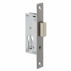 Serrure à Encastrer 1 Point Pêne Dormant Seul - Metalux 14 - Coffre 21 X 95 Mm - Axe 10.5 Mm