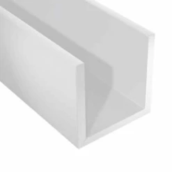 Profilé U En PVC Blanc CQFD - Largeur 21 Mm - Hauteur 10 Mm - Longueur 1 M 2002-68282 -Meilleur Outillage Magasin sans titre 1 5